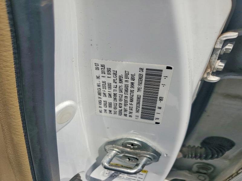Продаж на аукціоні авто 2008 Honda Accord, vin: 1HGCP26338A009823, номер лоту: 58710756