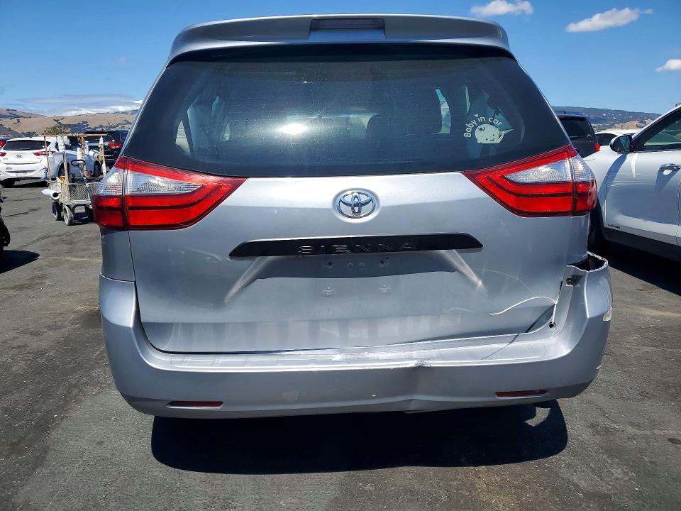 Aukcja sprzedaży 2016 Toyota Sienna, vin: 5TDZK3DC3GS698201, numer aukcji: 58797756