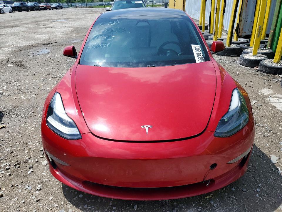 56616396 :رقم المزاد ، 5YJ3E1EB6MF037253 vin ، 2021 Tesla Model 3 مزاد بيع