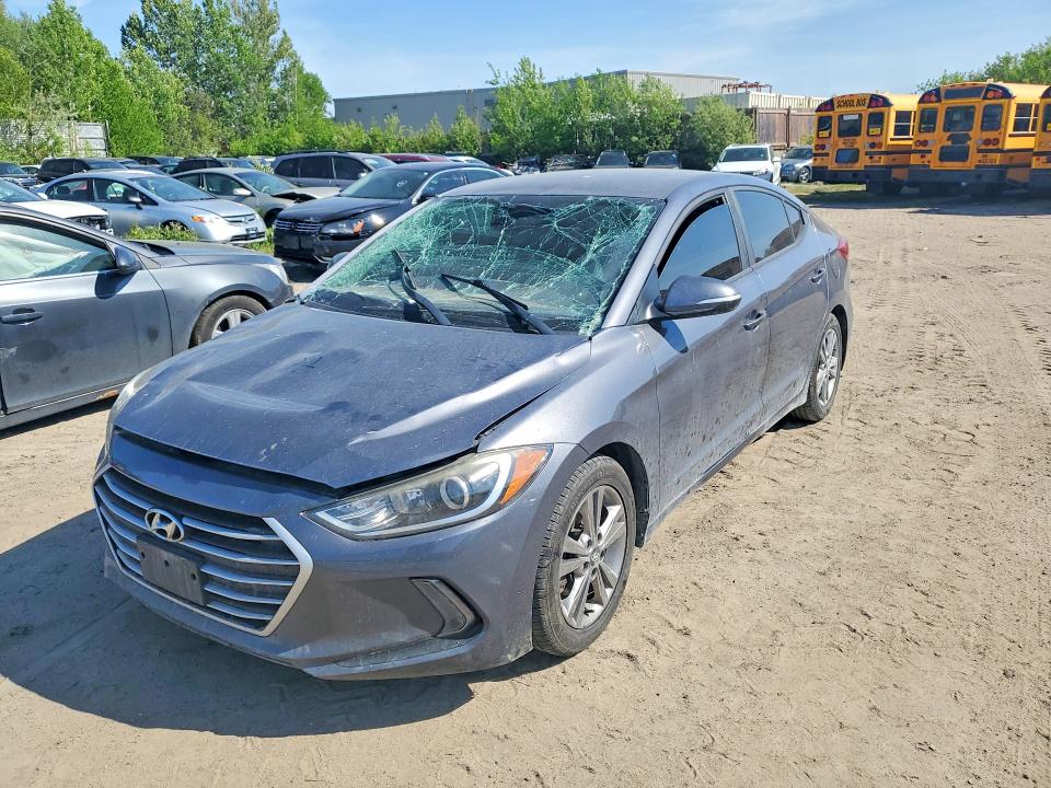 Продажа на аукционе авто 2017 Hyundai Elantra, vin: KMHD84LFXHU419572, номер лота: 55760166