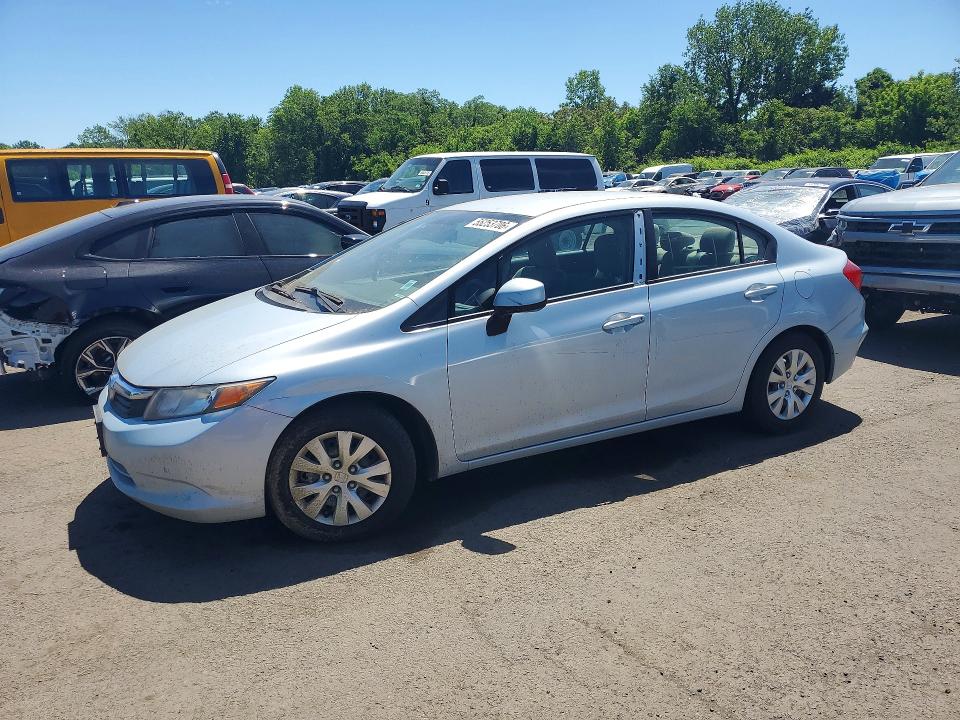 Auction sale of the 2012 Honda Civic, vin: 2HGFB2F53CH564018, lot number: 55253706