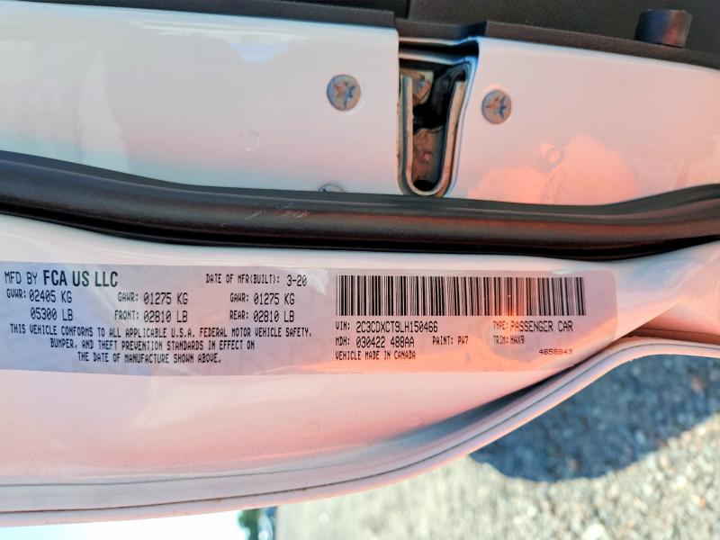 Aukcja sprzedaży 2020 Dodge Charger, vin: 2C3CDXCT9LH150466, numer aukcji: 58592286