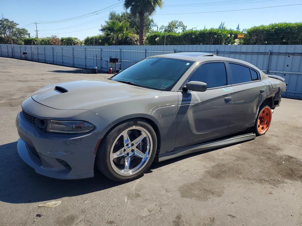59175216 :رقم المزاد ، 2C3CDXGJ4KH692517 vin ، 2019 Dodge Charger مزاد بيع