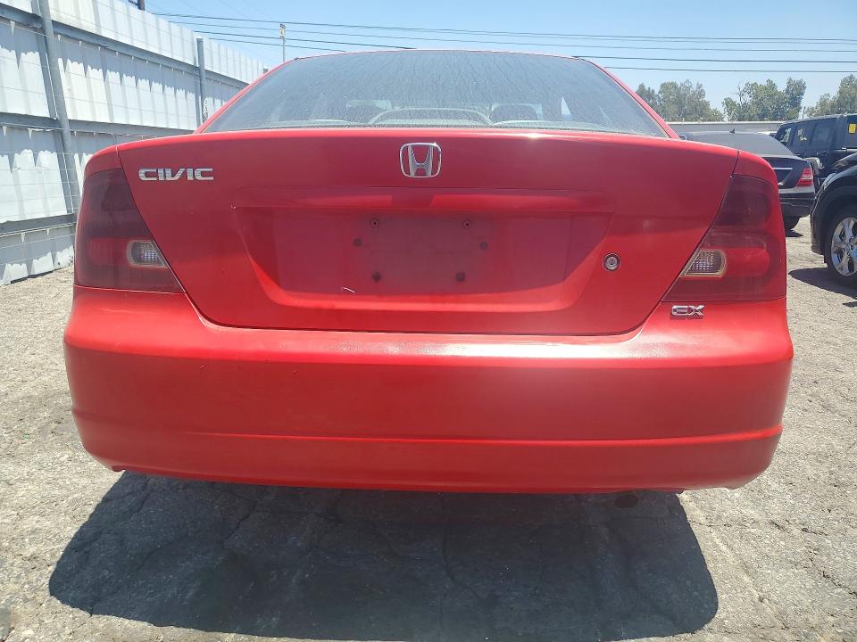 58511206 :رقم المزاد ، 1HGEM229X2L071257 vin ، 2002 Honda Civic مزاد بيع