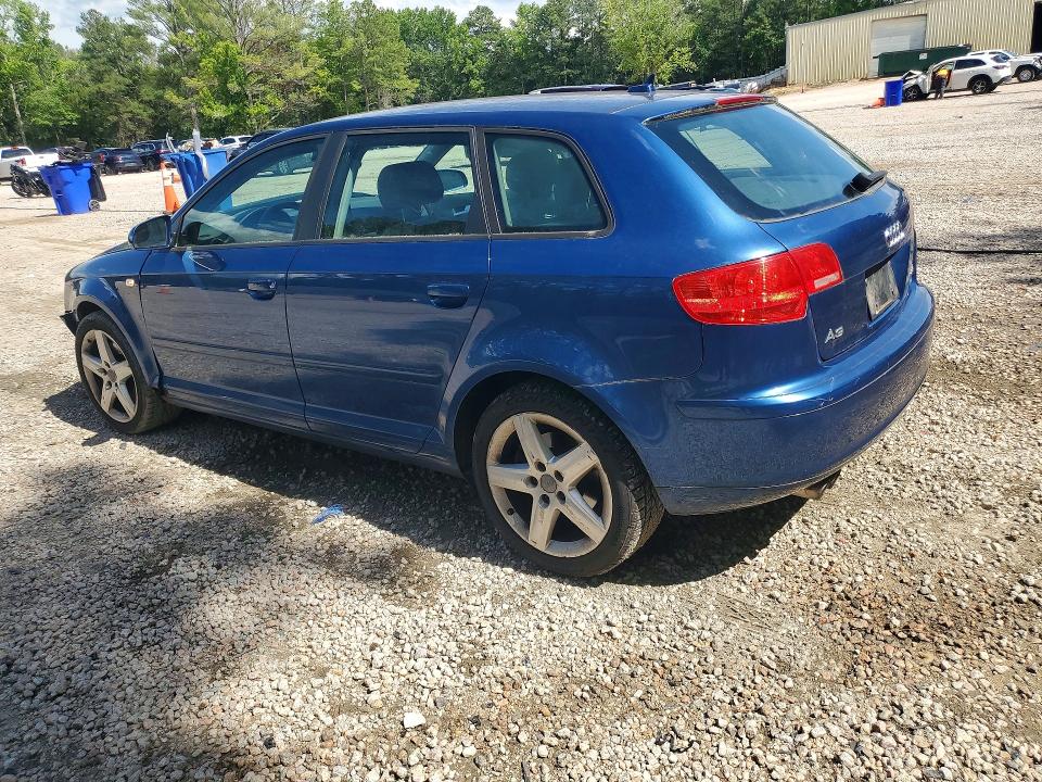 2007 Audi A3 მანქანა იყიდება აუქციონზე, vin: WAUHF78PX7A053348, აუქციონის ნომერი: 57879126