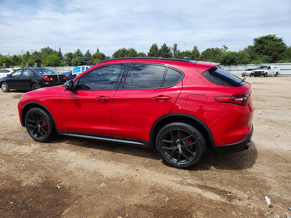 2019 Alfa Romeo Stelvio მანქანა იყიდება აუქციონზე, vin: ZASPAKAN2K7C42419, აუქციონის ნომერი: 55395006