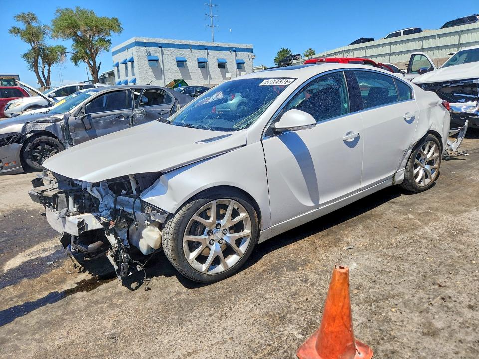 57255976 :رقم المزاد ، 2G4GU5GX2H9151440 vin ، 2017 Buick Regal مزاد بيع