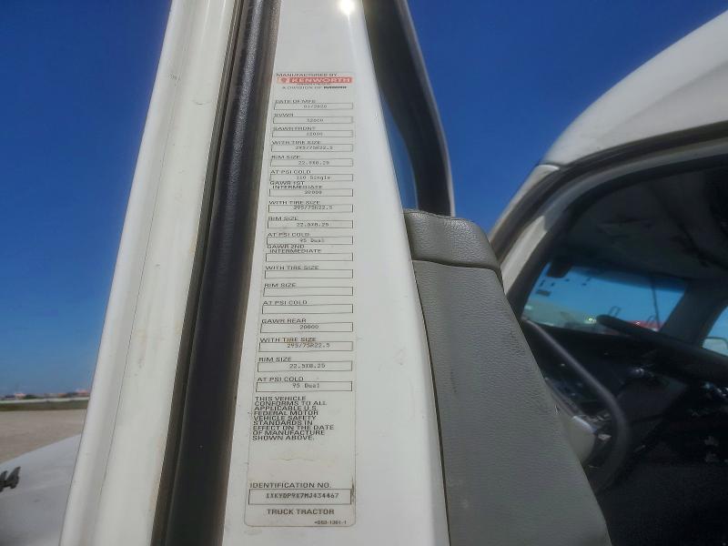 58983826 :رقم المزاد ، 1XKYDP9X7MJ434467 vin ، 2021 Kenworth T680 مزاد بيع