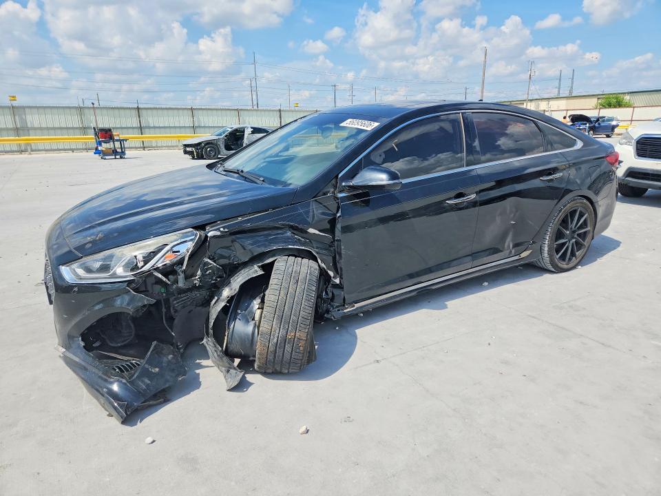 56095606 :رقم المزاد ، 5NPE34AB8JH634861 vin ، 2018 Hyundai Sonata مزاد بيع