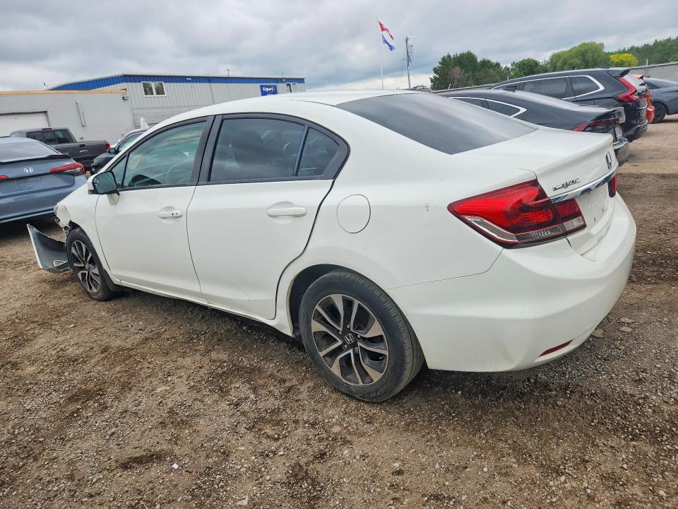 55174246 :رقم المزاد ، 2HGFB2F54FH027792 vin ، 2015 Honda Civic مزاد بيع