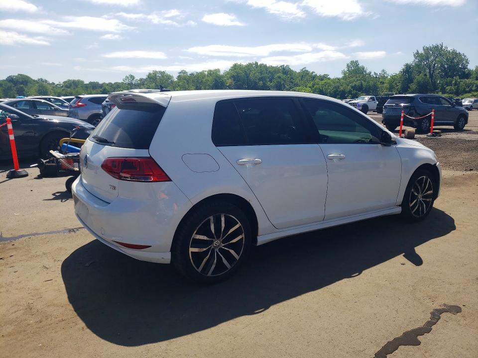 55819016 :رقم المزاد ، 3VW217AU8FM008110 vin ، 2015 Volkswagen Golf مزاد بيع