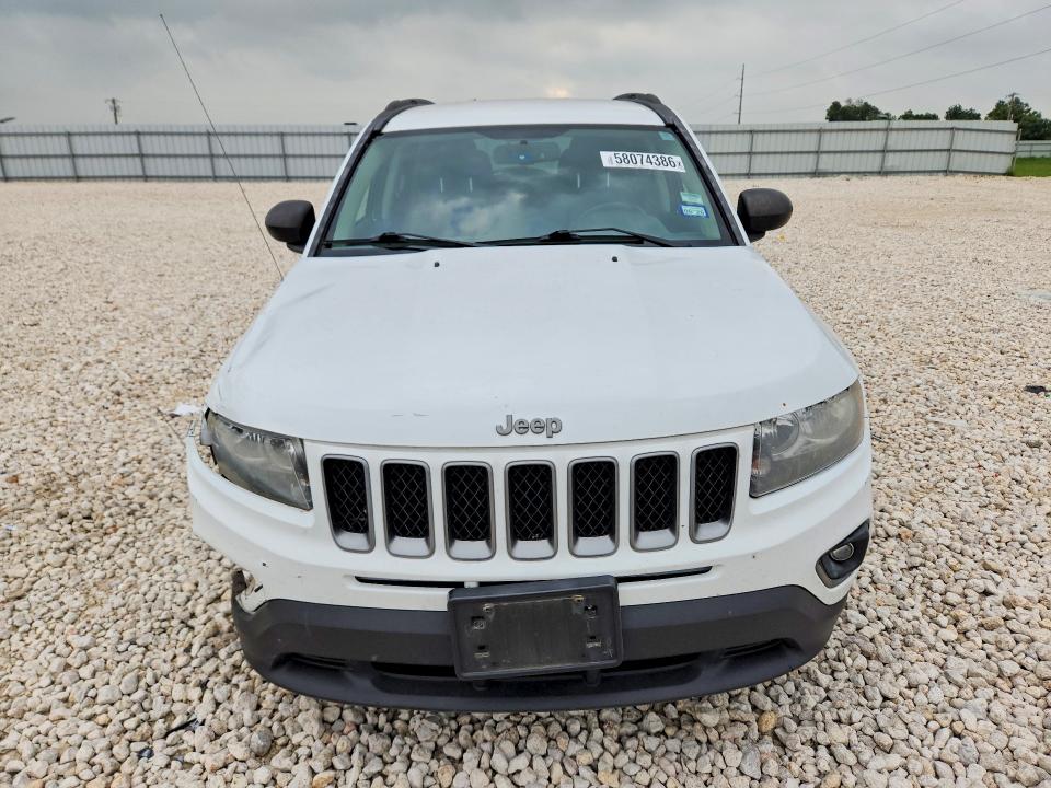 2016 Jeep Compass მანქანა იყიდება აუქციონზე, vin: 1C4NJDBB1GD627317, აუქციონის ნომერი: 58074386