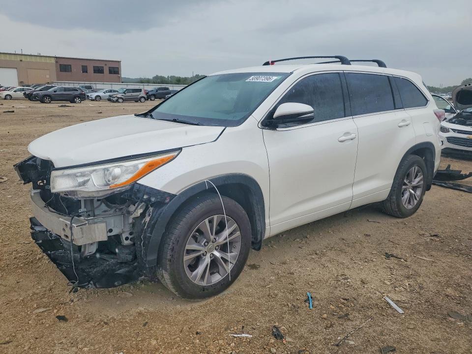 58907396 :رقم المزاد ، 5TDBKRFH5ES064558 vin ، 2014 Toyota Highlander مزاد بيع