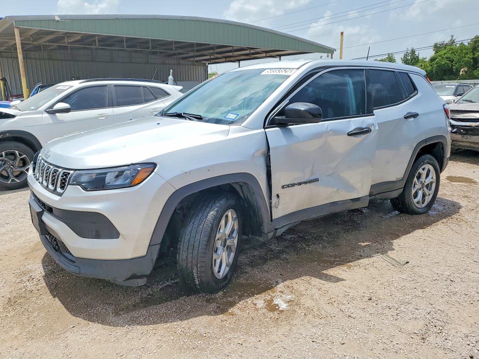 58593526 :رقم المزاد ، 3C4NJDAN0ST586208 vin ، 2025 Jeep Compass مزاد بيع