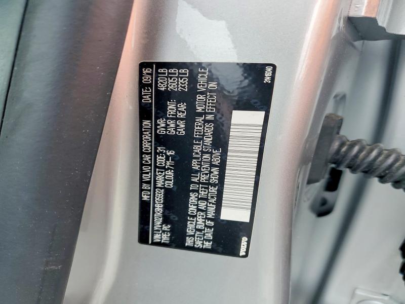 Продаж на аукціоні авто 2017 Volvo S60, vin: LYV402TK8HB135932, номер лоту: 57023486