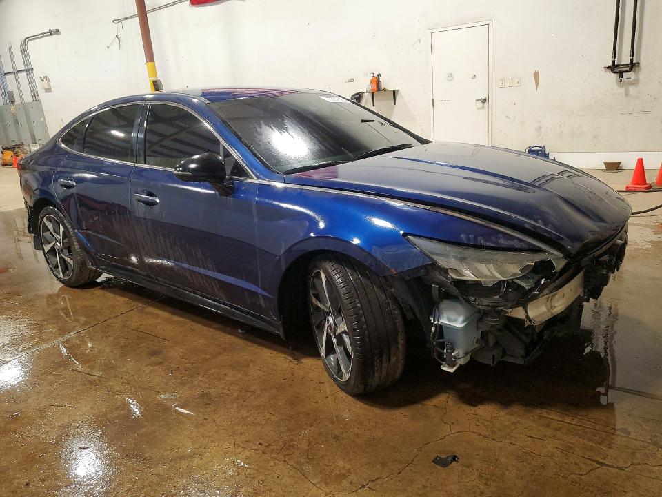 Продажа на аукционе авто 2021 Hyundai Sonata, vin: 5NPEJ4J2XMH091586, номер лота: 55520056