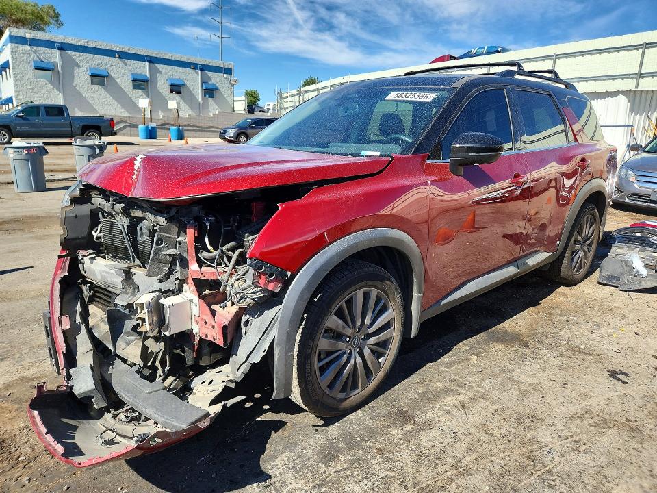 Auction sale of the 2022 Nissan Pathfinder, vin: 5N1DR3CB6NC270843, lot number: 58325386