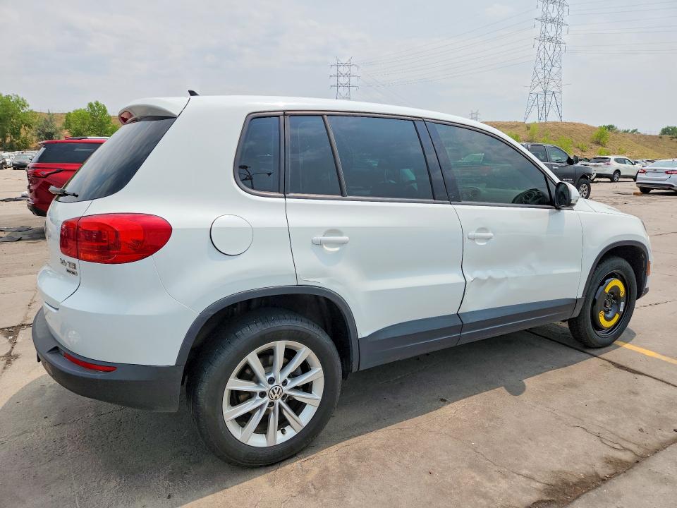 Aukcja sprzedaży 2014 Volkswagen Tiguan, vin: WVGBV3AXXEW553374, numer aukcji: 58269956