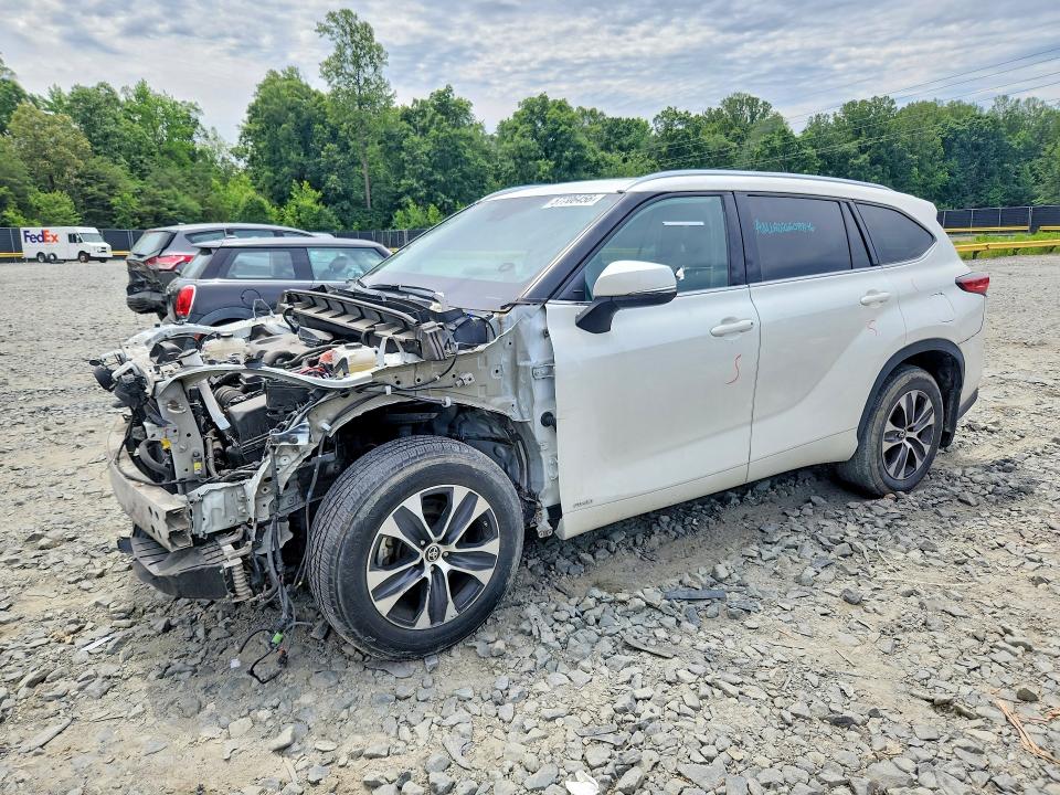 Продаж на аукціоні авто 2020 Toyota Highlander, vin: 5TDHBRCH7LS506087, номер лоту: 57706456