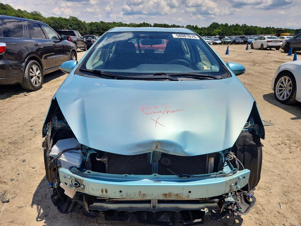 2014 Toyota Prius C მანქანა იყიდება აუქციონზე, vin: JTDKDTB35E1060167, აუქციონის ნომერი: 58081076