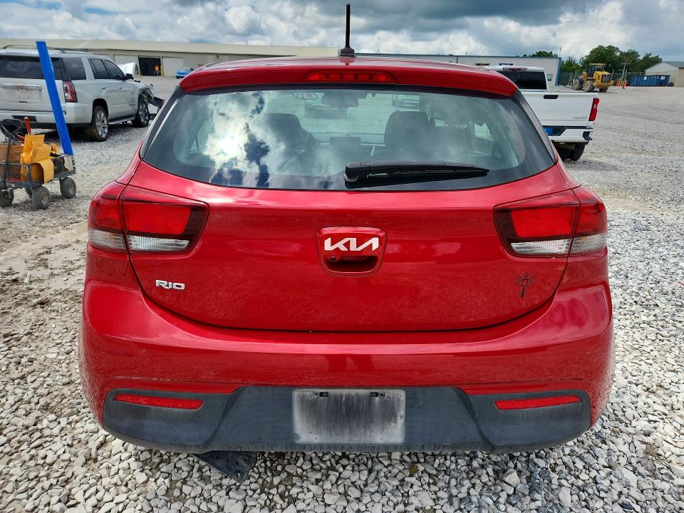2022 Kia Rio მანქანა იყიდება აუქციონზე, vin: 3KPA25AD6NE468312, აუქციონის ნომერი: 58205126