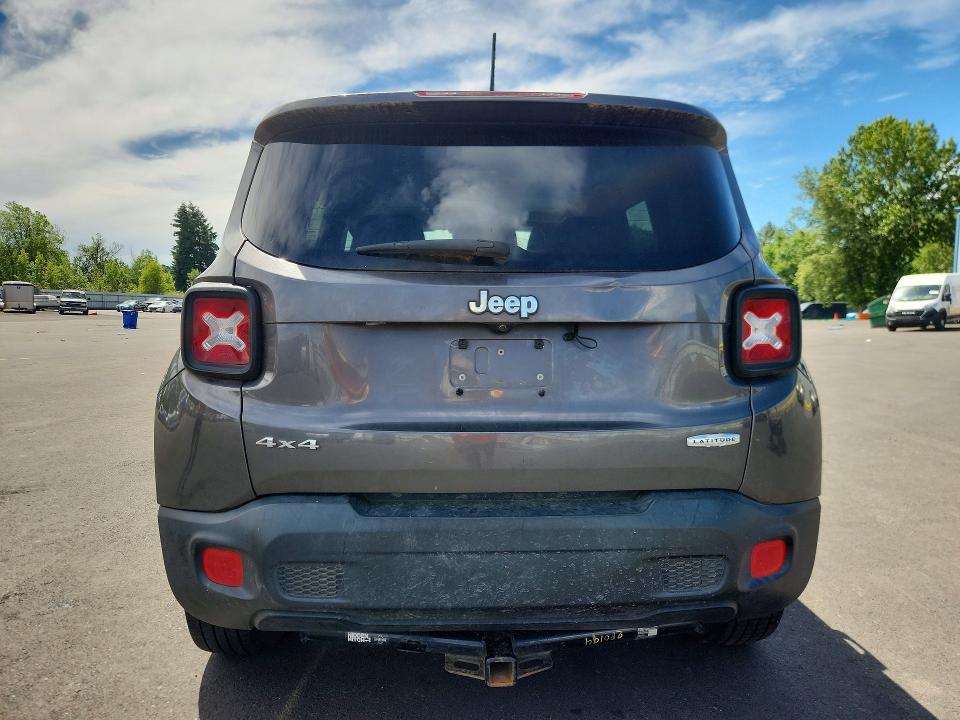 Продажа на аукционе авто 2017 Jeep Renegade, vin: ZACCJBBB2HPE58178, номер лота: 58261716