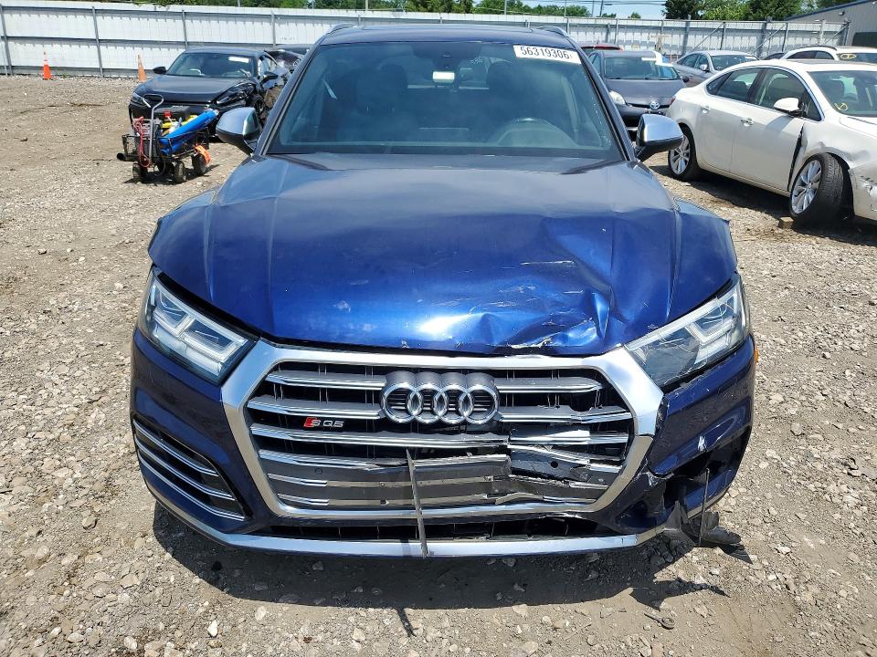 2019 Audi Sq5 მანქანა იყიდება აუქციონზე, vin: WA1B4AFY9K2029403, აუქციონის ნომერი: 56319306