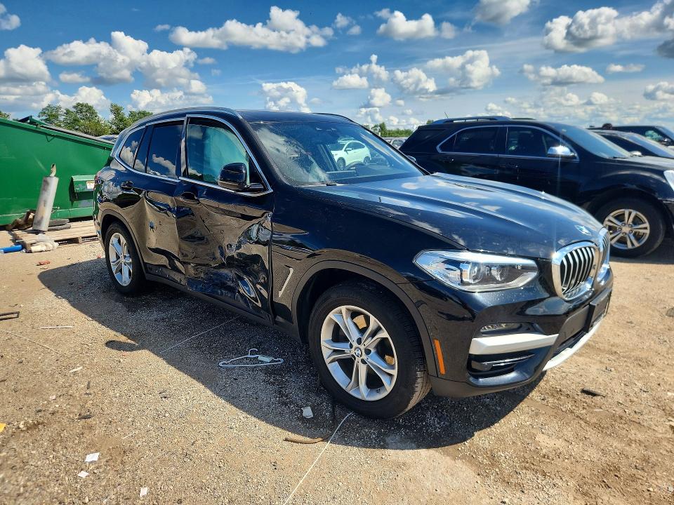58587496 :رقم المزاد ، 5UXTY5C03LLT36757 vin ، 2020 Bmw X3 مزاد بيع