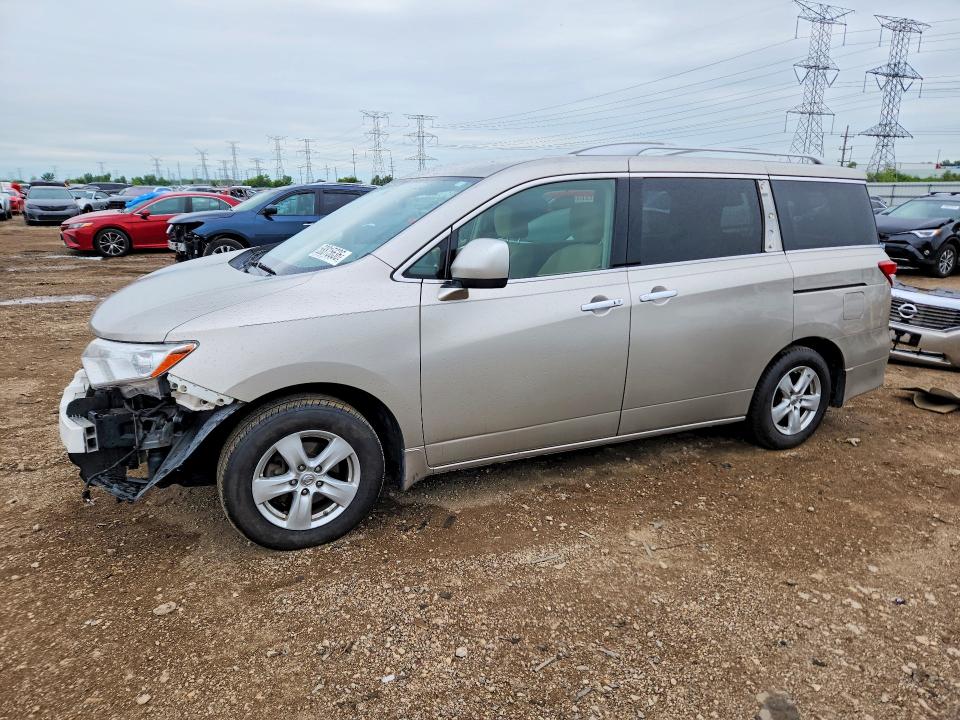 2012 Nissan Quest მანქანა იყიდება აუქციონზე, vin: JN8AE2KP4C9035933, აუქციონის ნომერი: 58815636