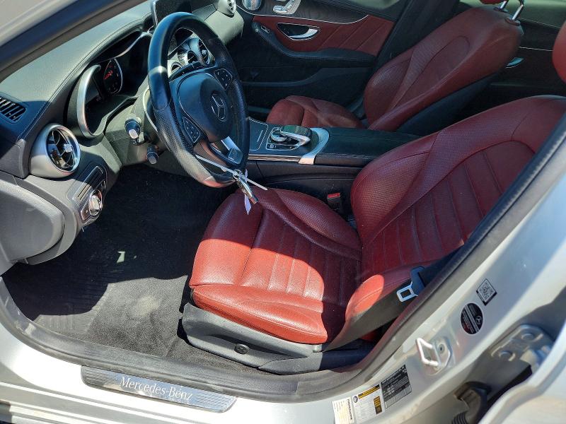 57161616 :رقم المزاد ، 55SWF4KB0GU153499 vin ، 2016 Mercedes-benz C مزاد بيع