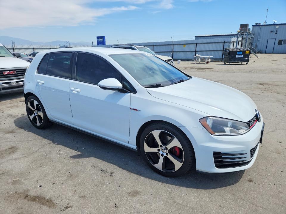 54906226 :رقم المزاد ، 3VW5T7AU4HM042927 vin ، 2017 Volkswagen Gti مزاد بيع