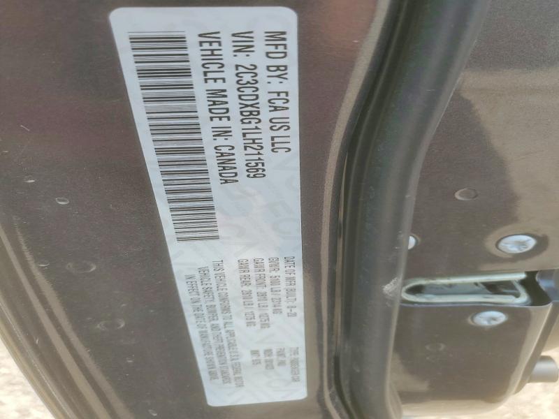 Aukcja sprzedaży 2020 Dodge Charger, vin: 2C3CDXBG1LH211569, numer aukcji: 58633756