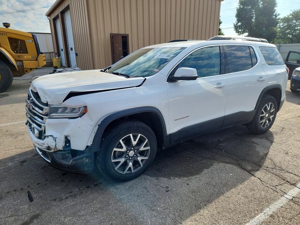 56131786 :رقم المزاد ، 1GKKNRLS2LZ229652 vin ، 2020 Gmc Acadia مزاد بيع