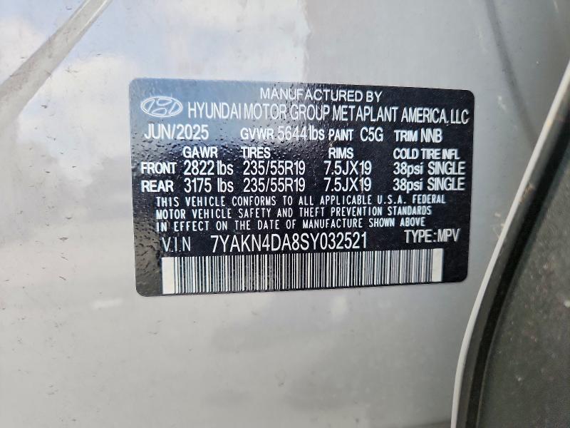 Aukcja sprzedaży 2025 Hyundai Ioniq 5, vin: 7YAKN4DA8SY032521, numer aukcji: 56500906