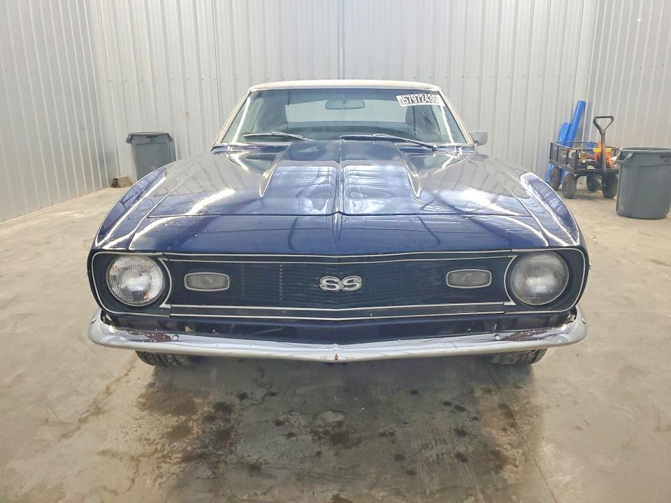 57972436 :رقم المزاد ، 124378N317983 vin ، 1968 Chevrolet Camaro مزاد بيع
