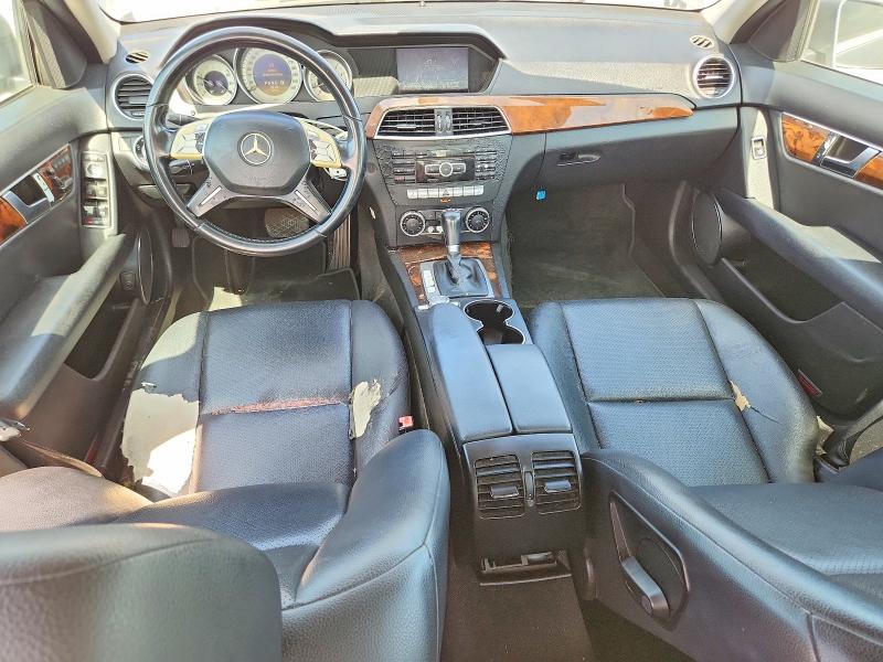 59009806 :رقم المزاد ، WDDGF8BB4CF857312 vin ، 2012 Mercedes-benz C مزاد بيع