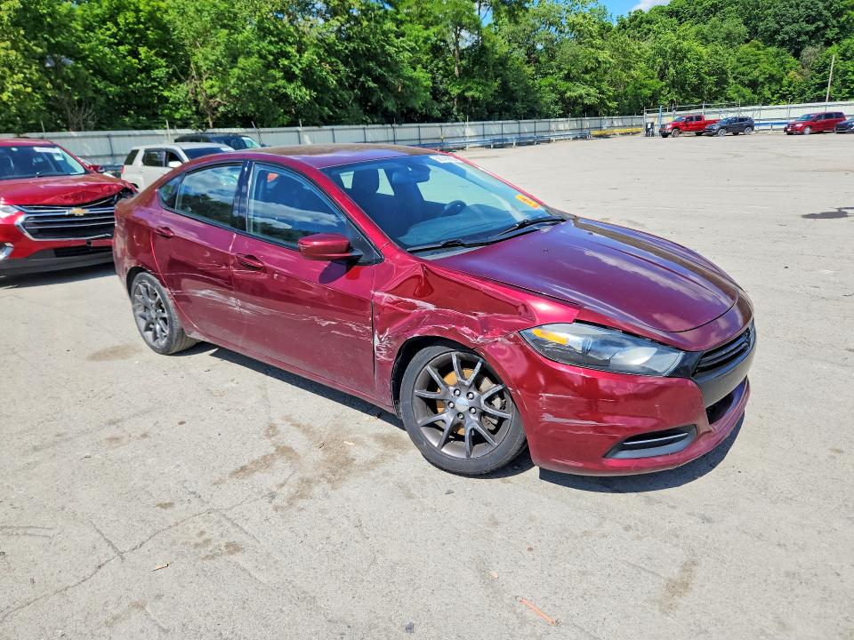 2015 Dodge Dart მანქანა იყიდება აუქციონზე, vin: 1C3CDFAA3FD374619, აუქციონის ნომერი: 58740926
