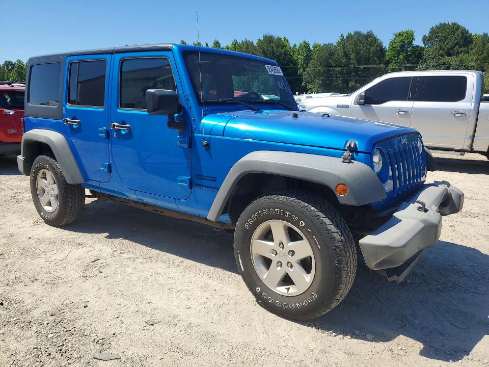 Продаж на аукціоні авто 2016 Jeep Wrangler Unlimited, vin: 1C4BJWDG9GL107721, номер лоту: 55468526