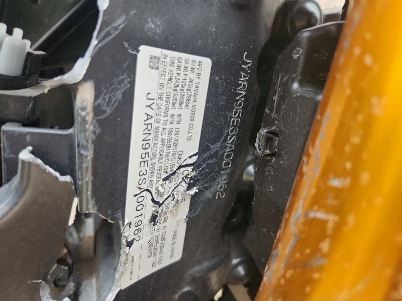 Продажа на аукционе авто 2025 Yamaha Mt09, vin: JYARN95E3SA001962, номер лота: 57723396
