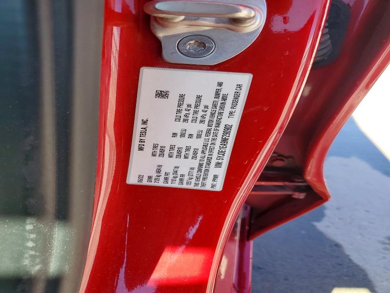 2022 Tesla Model 3 მანქანა იყიდება აუქციონზე, vin: 5YJ3E1EA9NF290902, აუქციონის ნომერი: 56550606