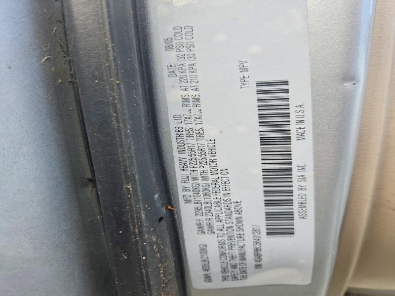 Aukcja sprzedaży 2006 Subaru Outback, vin: 4S4BP86C564312817, numer aukcji: 59179236