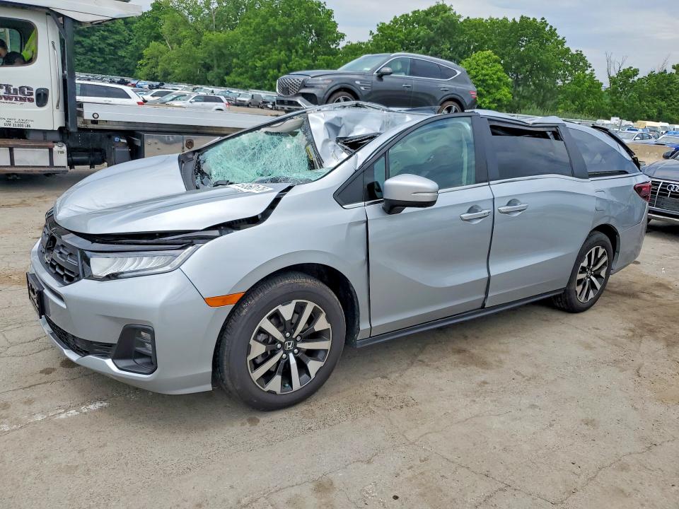 59360176 :رقم المزاد ، 5FNRL6H63SB045609 vin ، 2025 Honda Odyssey مزاد بيع