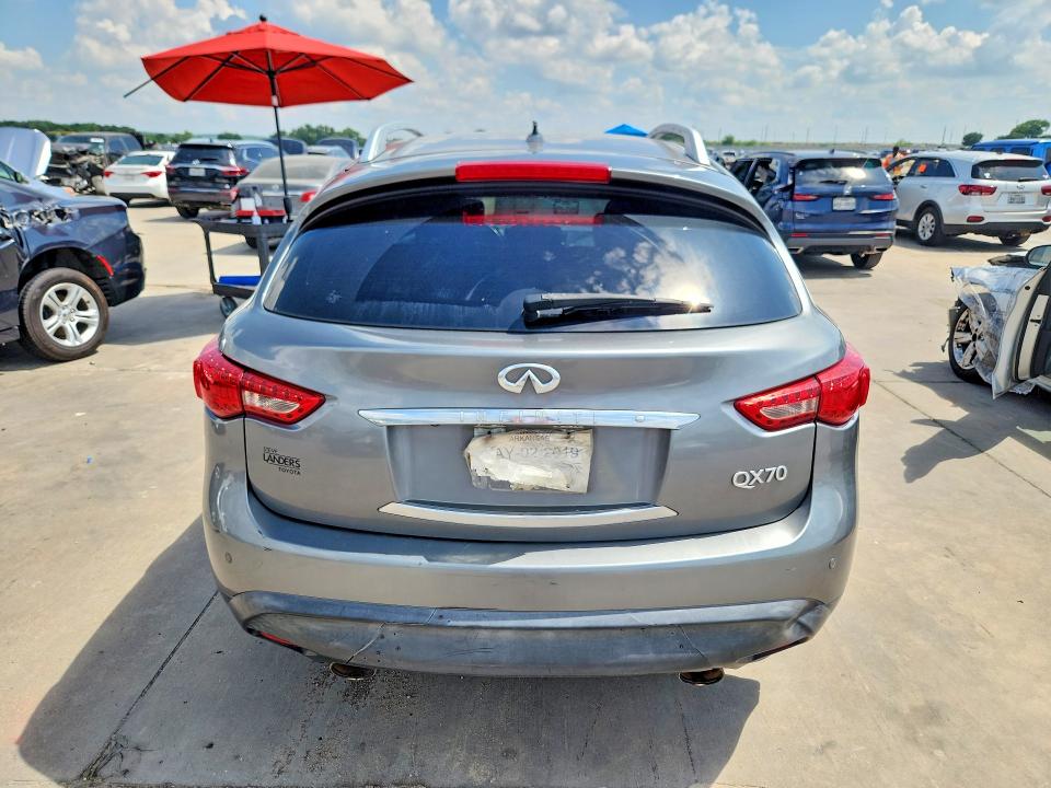 55693856 :رقم المزاد ، JN8CS1MU7EM451067 vin ، 2014 Infiniti Qx70 مزاد بيع