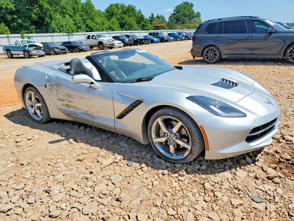 56822186 :رقم المزاد ، 1G1YD3D73E5133791 vin ، 2014 Chevrolet Corvette مزاد بيع