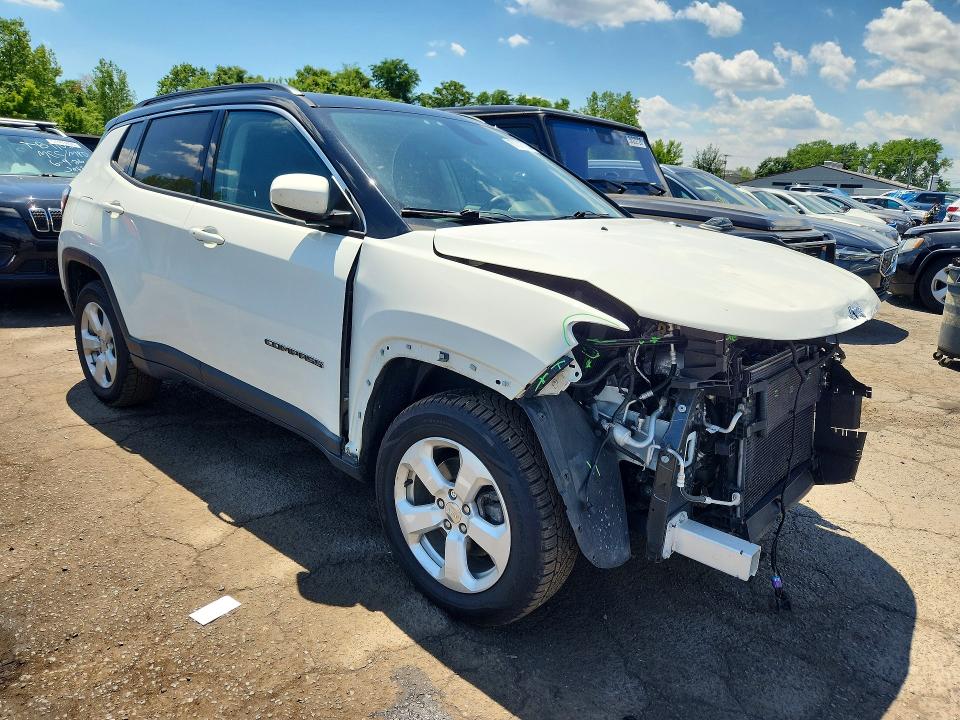 Aukcja sprzedaży 2019 Jeep Compass, vin: 3C4NJDBB6KT679190, numer aukcji: 57326256