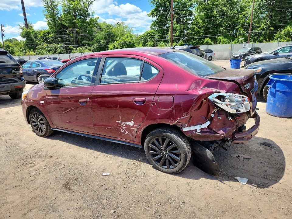 2020 Mitsubishi Mirage მანქანა იყიდება აუქციონზე, vin: ML32F4FJ7LHF03048, აუქციონის ნომერი: 55281346