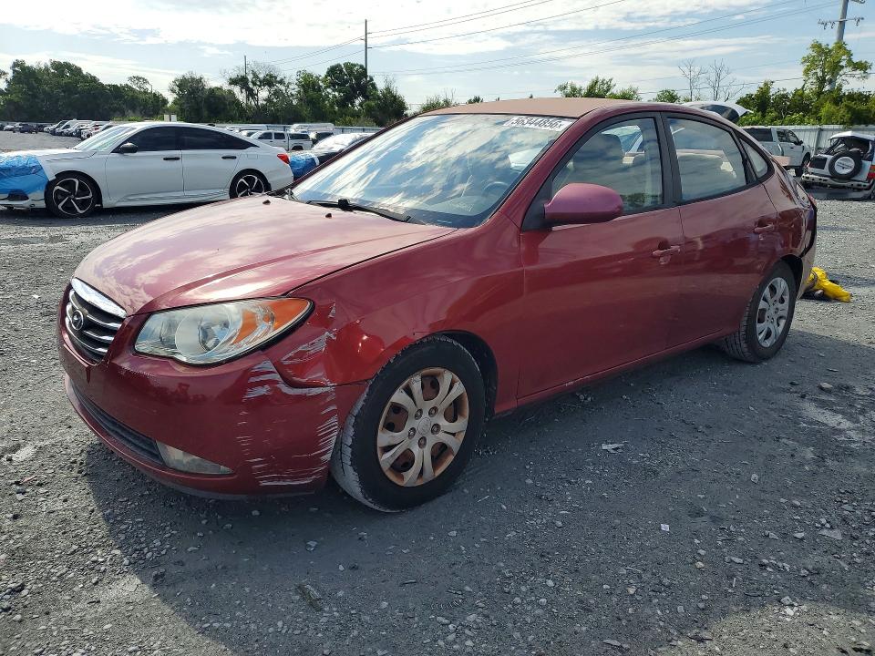 56344856 :رقم المزاد ، KMHDU4AD7AU049281 vin ، 2010 Hyundai Elantra مزاد بيع
