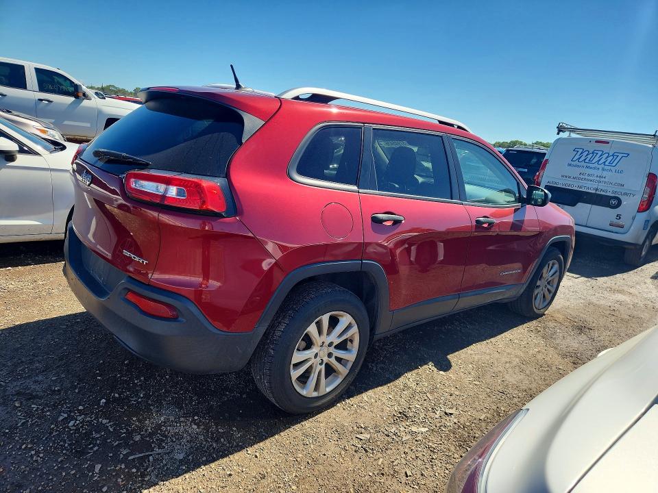 Продажа на аукционе авто 2015 Jeep Cherokee, vin: 1C4PJLAB1FW669669, номер лота: 57945436
