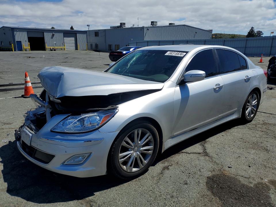 2012 Hyundai Genesis მანქანა იყიდება აუქციონზე, vin: KMHGC4DD7CU199180, აუქციონის ნომერი: 58315836