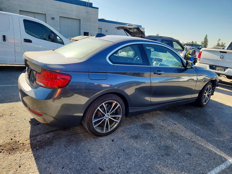 2018 Bmw 230i მანქანა იყიდება აუქციონზე, vin: WBA2J1C54JVD09798, აუქციონის ნომერი: 55812736